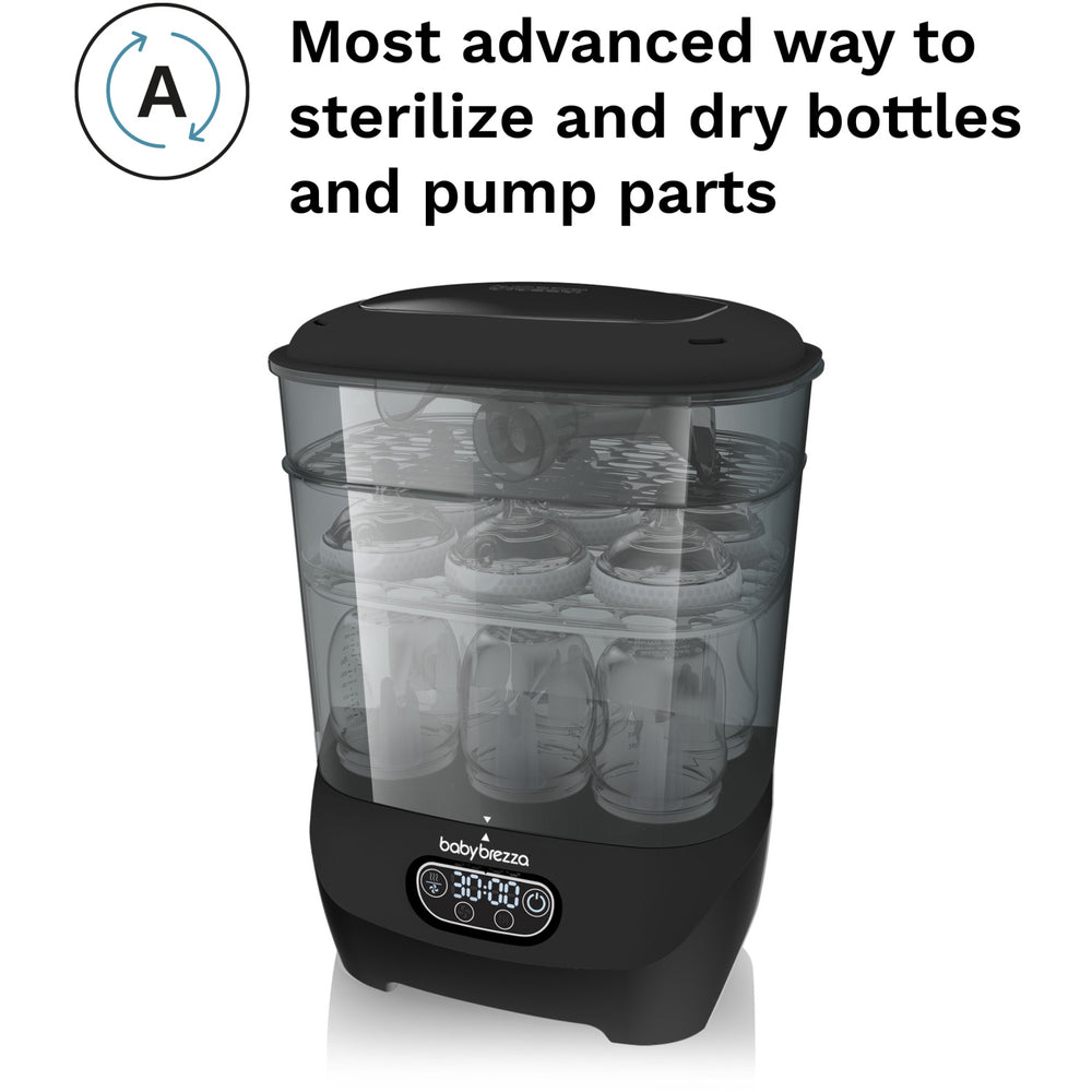 Køb Baby Brezza Black Sterilizer Dryer Advanced
