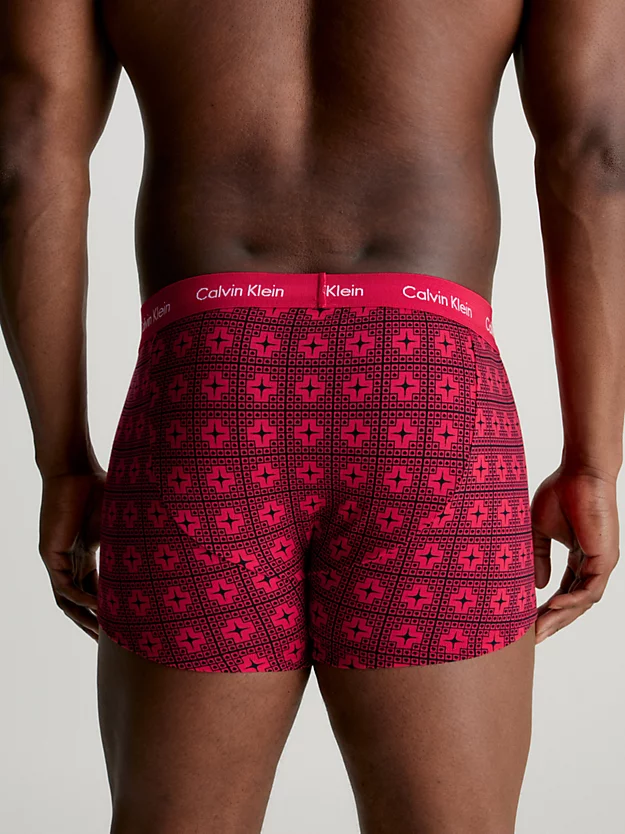 Conjunto de 3 cuecas boxer de cintura baixa tamanho grande