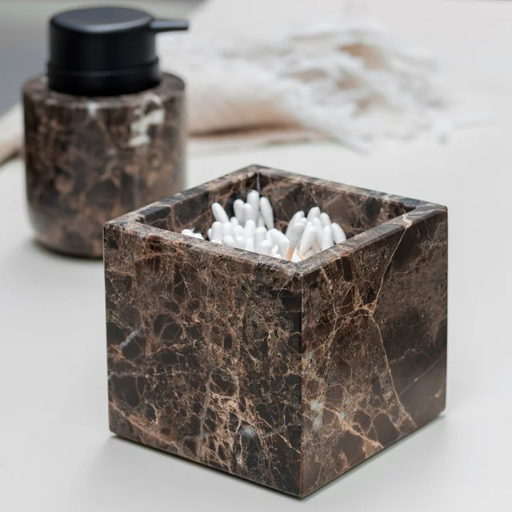 Mette Ditmer - Marble Cube, schwarz / grau