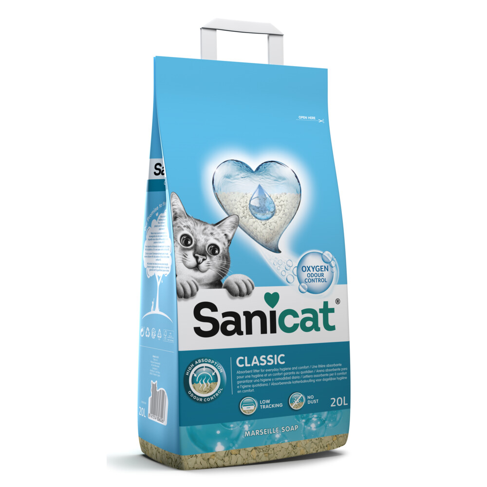Sanicat Classic Kattenbakvulling Marseille Soap20 liter