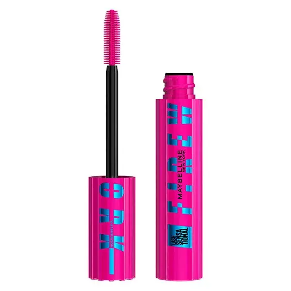 Máscara para cílios Maybelline New York Lash Sensational Firework à prova d'água com efeito de cílios em leque 360°