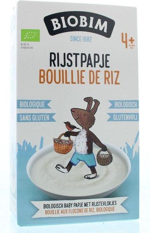 Biobim Baby Rijstpapje 4 Maanden200 Gram