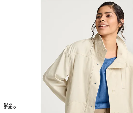NAH/STUDIO Parka | ungefärbte Baumwolle