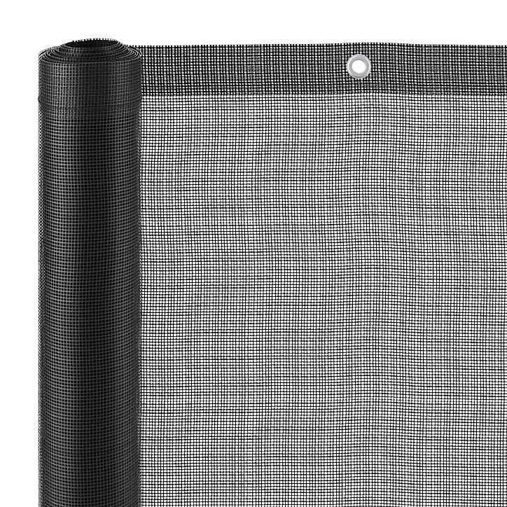 Brise vue tressé gris 3 x h.1m 200g