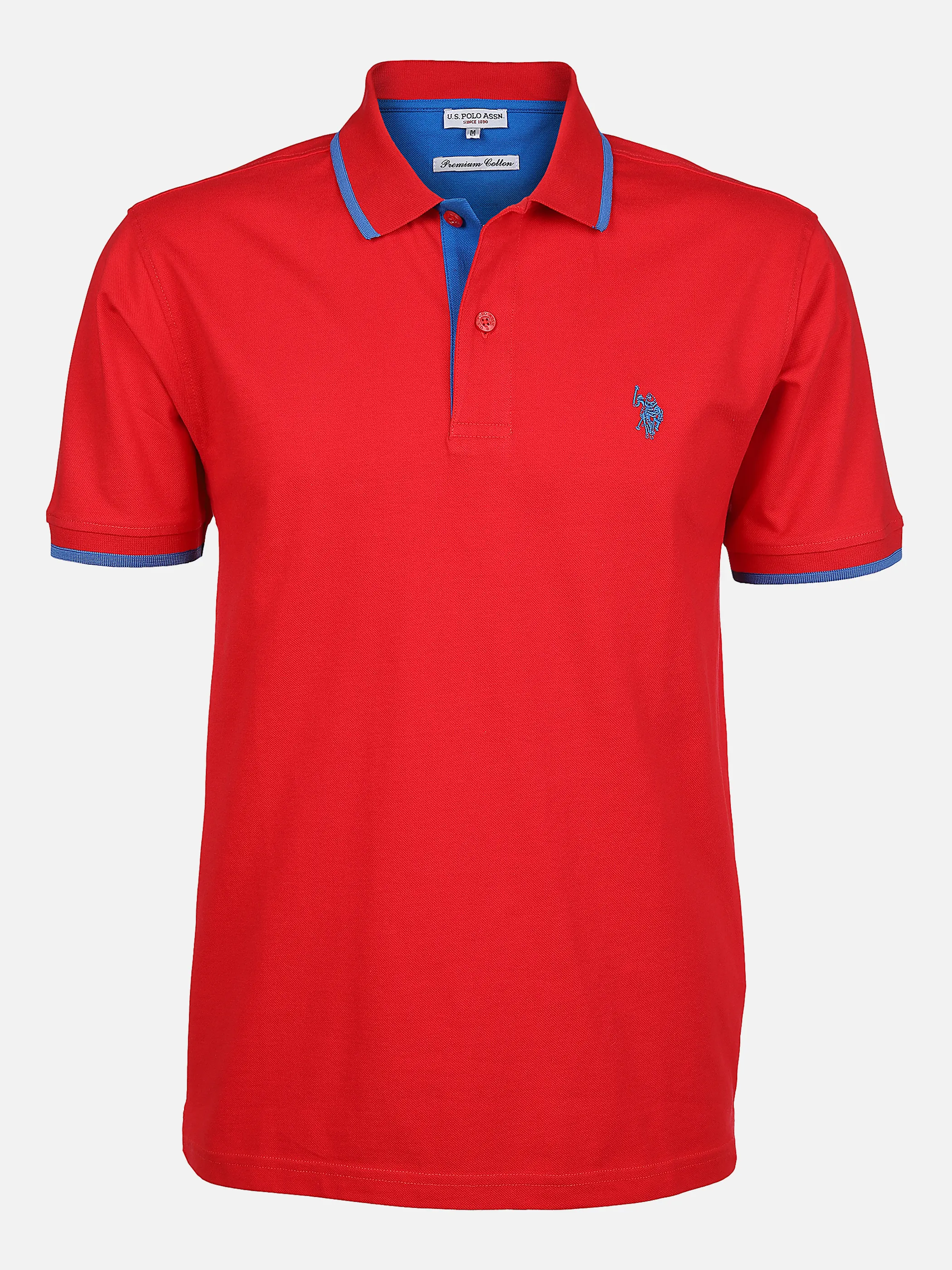 Herren Poloshirt mit Stickerei