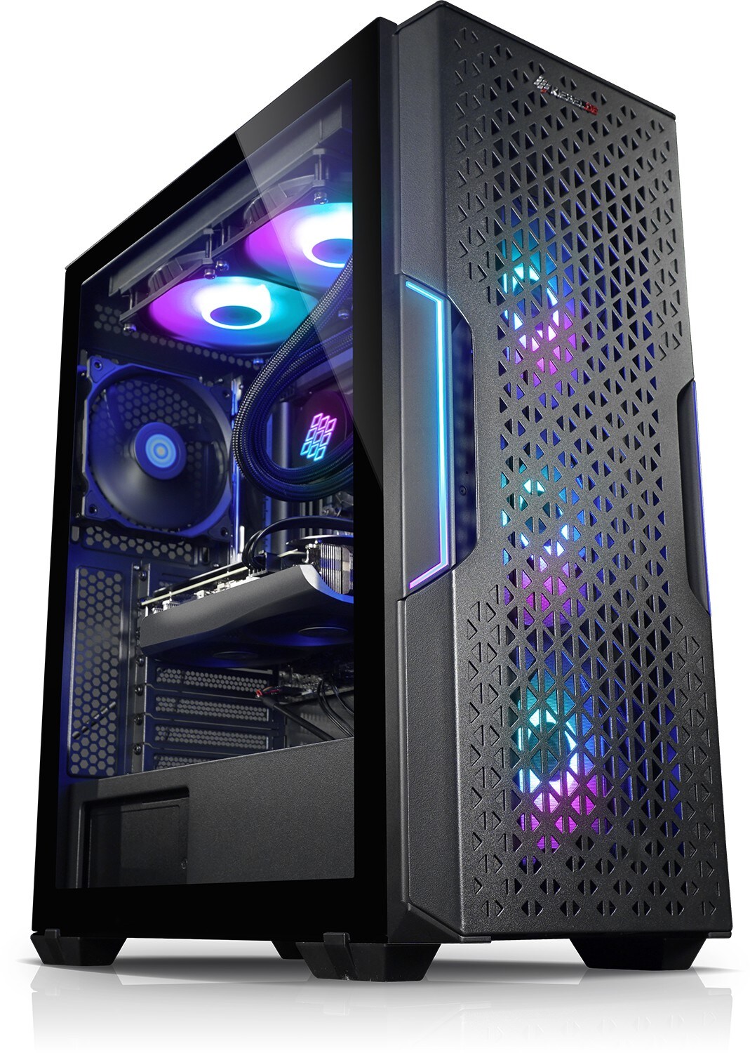 Gaming PC Raptor 12 Intel Core i9-12900KS, 32GB DDR4, NVIDIA RTX 4060 Ti 8 GB, 2TB SSD, WLAN, Windows 11