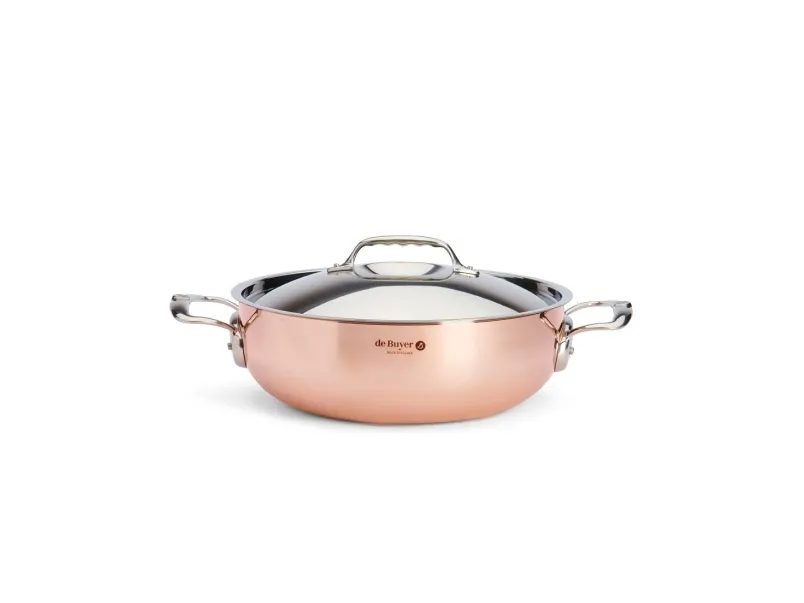 de Buyer Prima Matera, 5 L, Kobberfarve, Kobber, Rustfrit stål, Rustfrit stål, Rustfrit stål, 27,9 cm
