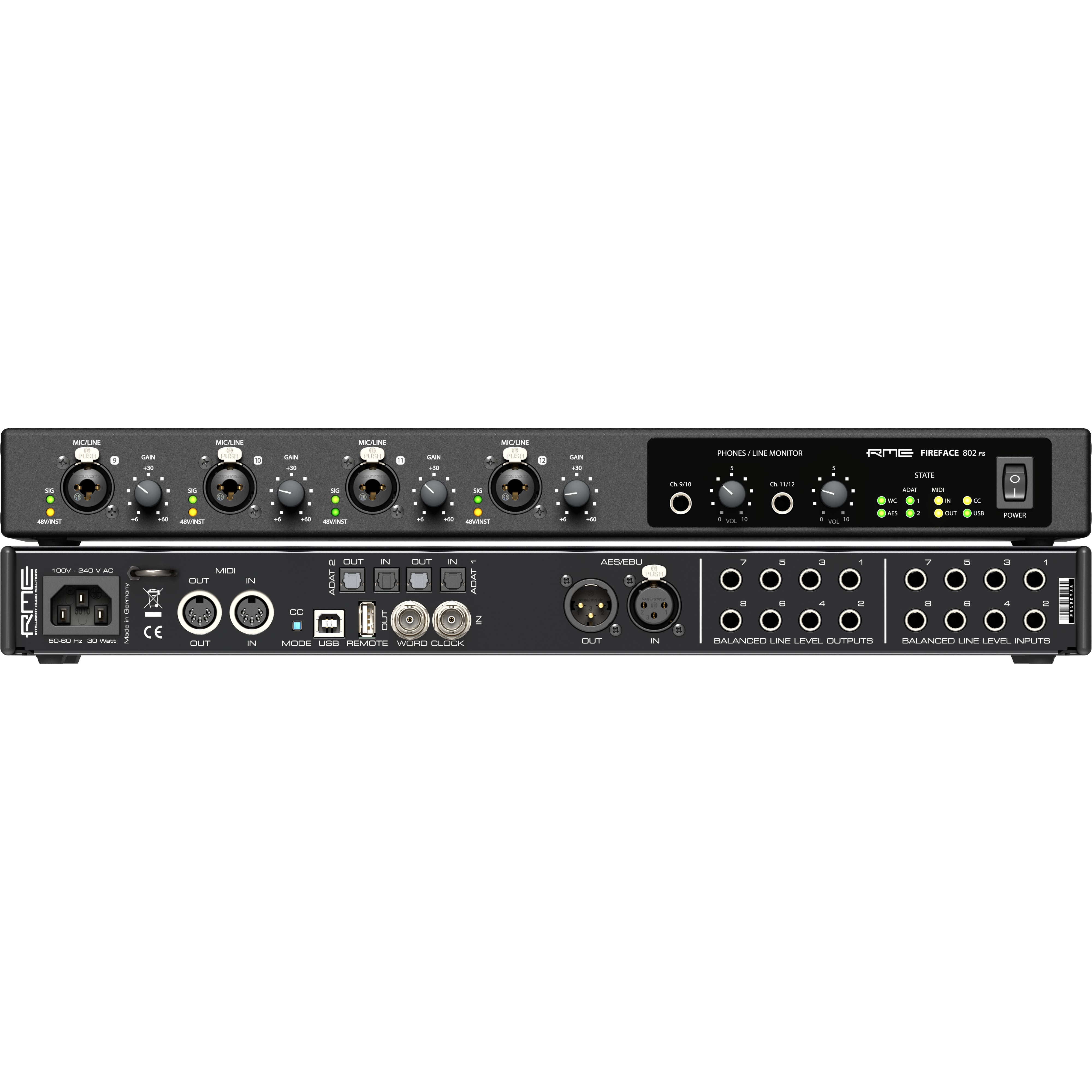RME Fireface 802 FS AE USB audio interface (Anniversary Edition)