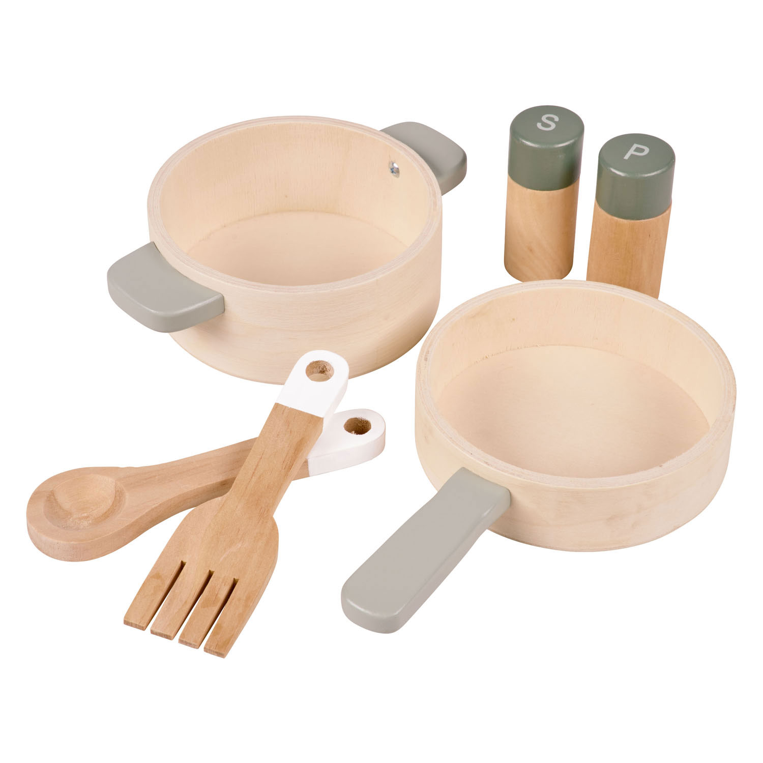 Eichhorn Houten Meeneemkeuken, 10dlg.