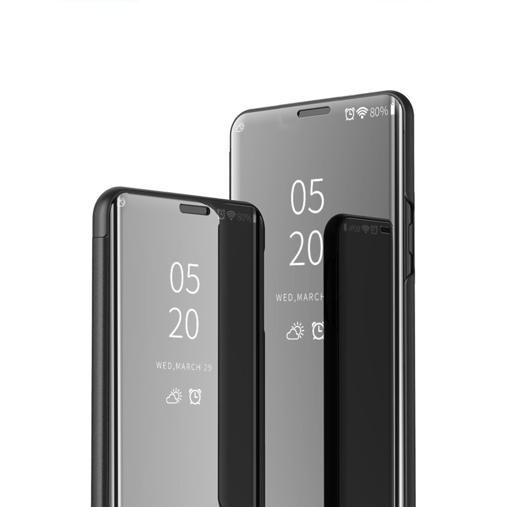 iPhone 12 / iPhone 12 Pro Clear View Cover Hülle - Silber