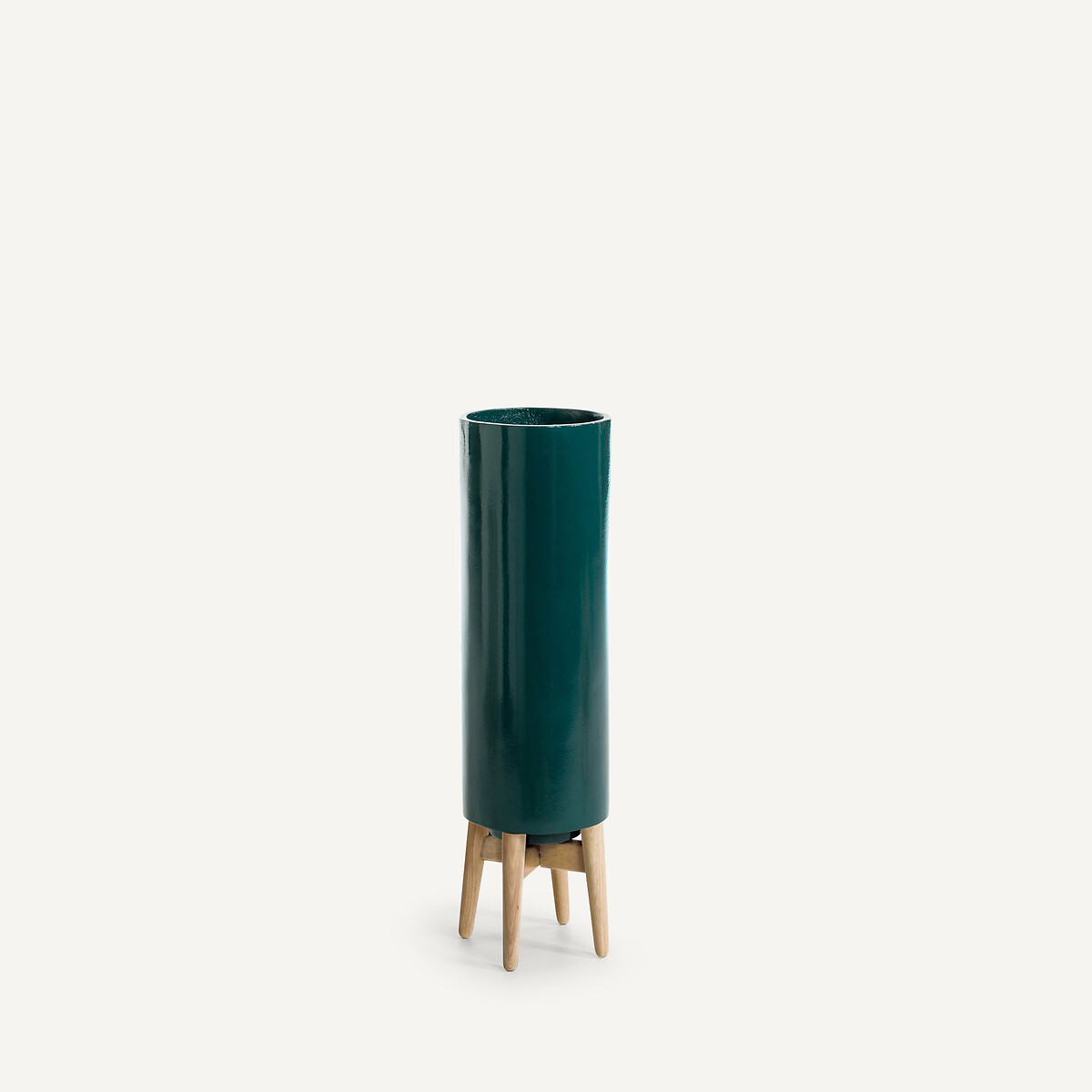 AM.PM<br>Vaso de flores com pé em seringueira, 70 cm de altura, Florian