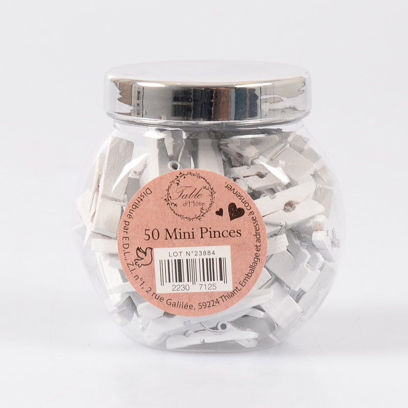 50 mini pinces