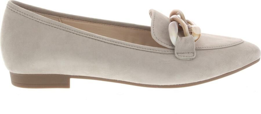 Gabor Stijlvolle Suède Loafer voor Dames Beige Dames