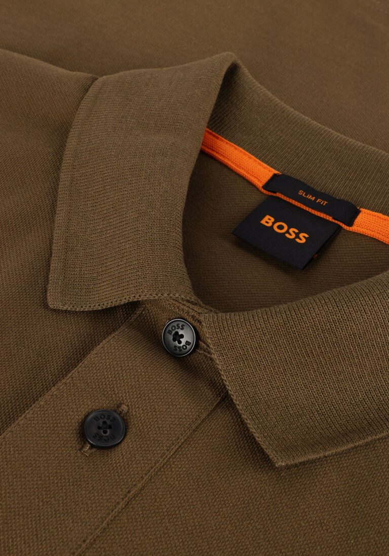 BOSS groene boss polo passenger