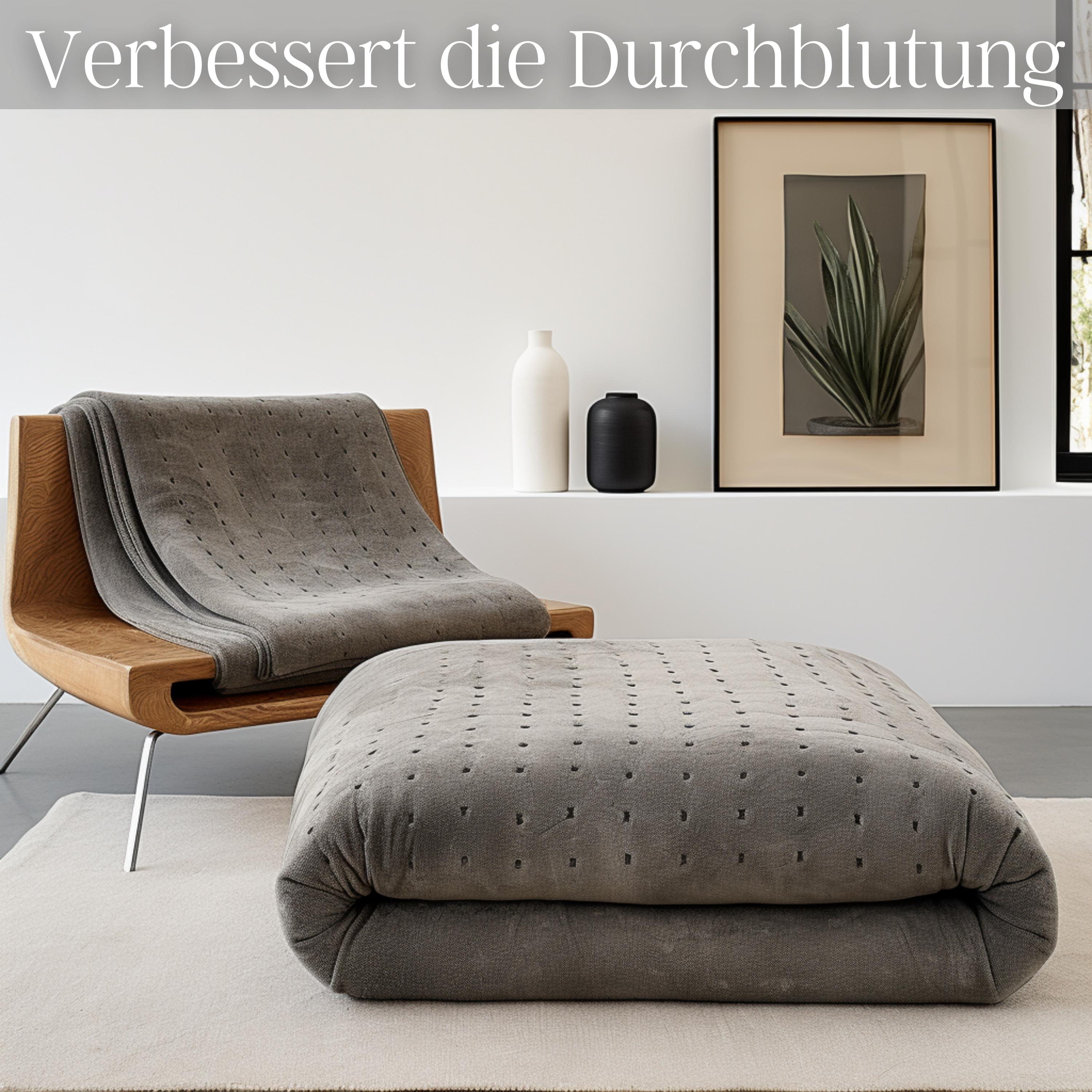 Steinborg Heizdecke mit Timer 150x80cm 6 Temperaturstufen 100W