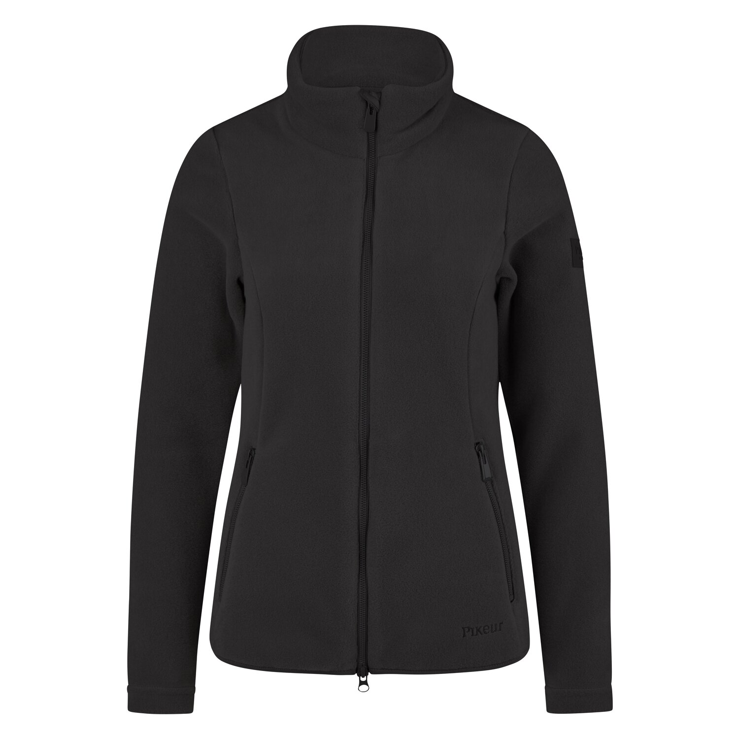 PIKEUR Sports Collection Fleecejacke mit Stehkragen  - black