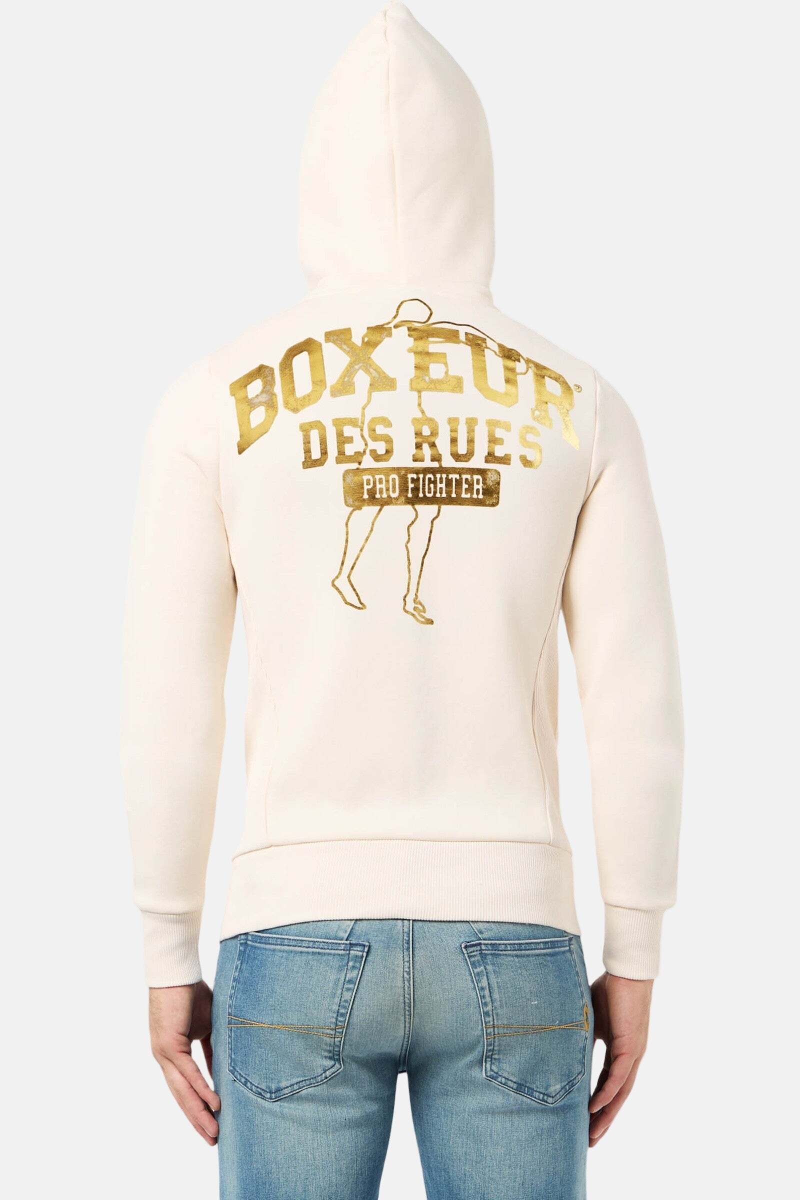 BOXEUR DES RUES Sweatjacke »BOXEUR DES RUES Sweatjacke Hooded Full Zip Sweatshirt«