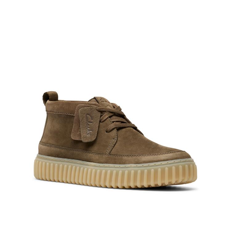 Clarks Torhill Lacehi khaki nubuck