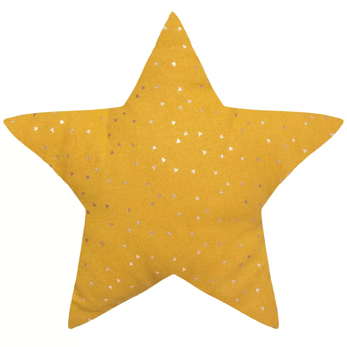 Coussin enfant Etoile (40 cm) Berlingot Jaune ocre