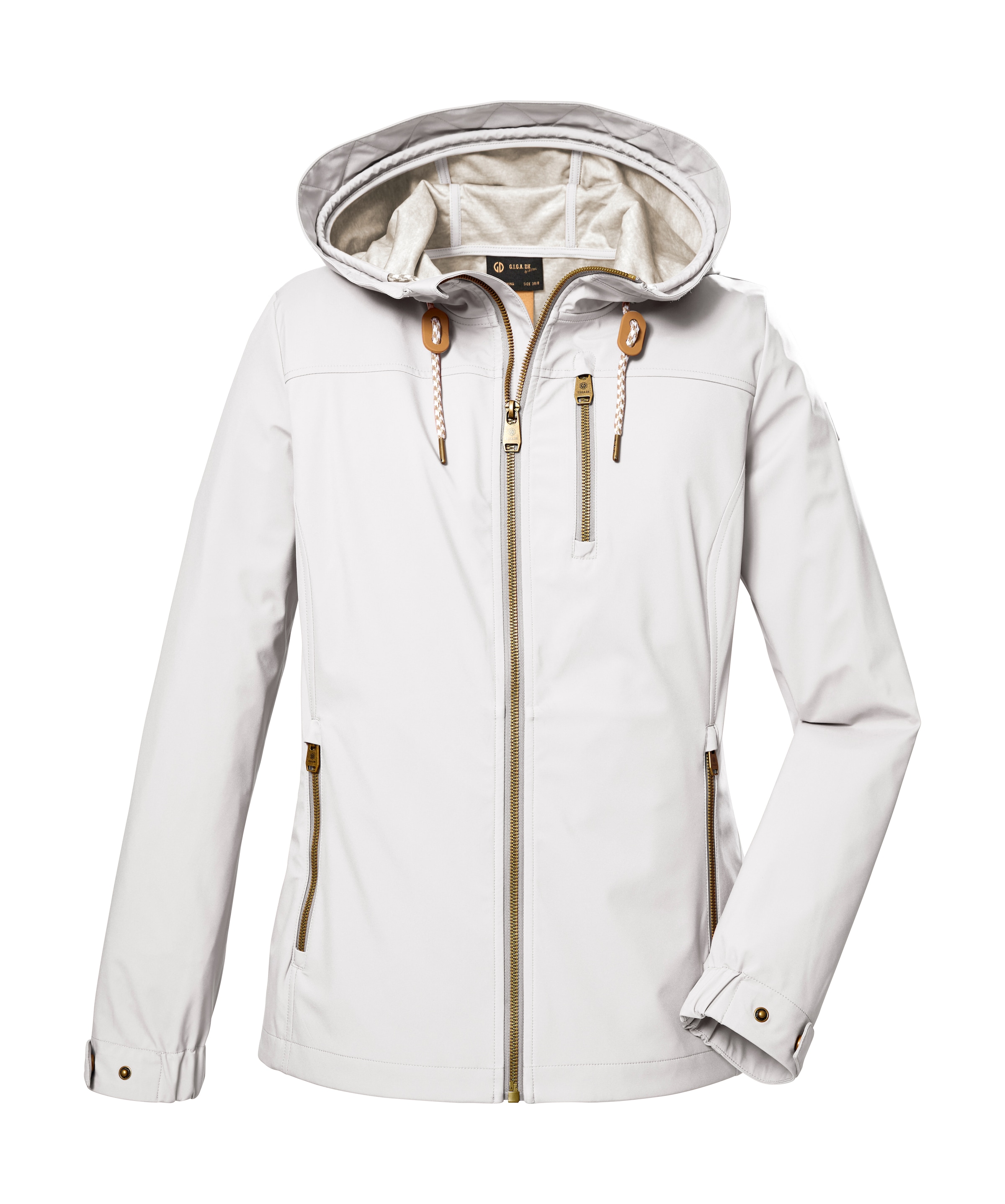 G.I.G.A. DX by killtec Softshelljacke »GS 24 WMN SFTSHLL JCKT« Wasserabweisende Softshelljacke, verstellbare Kapuze, winddicht