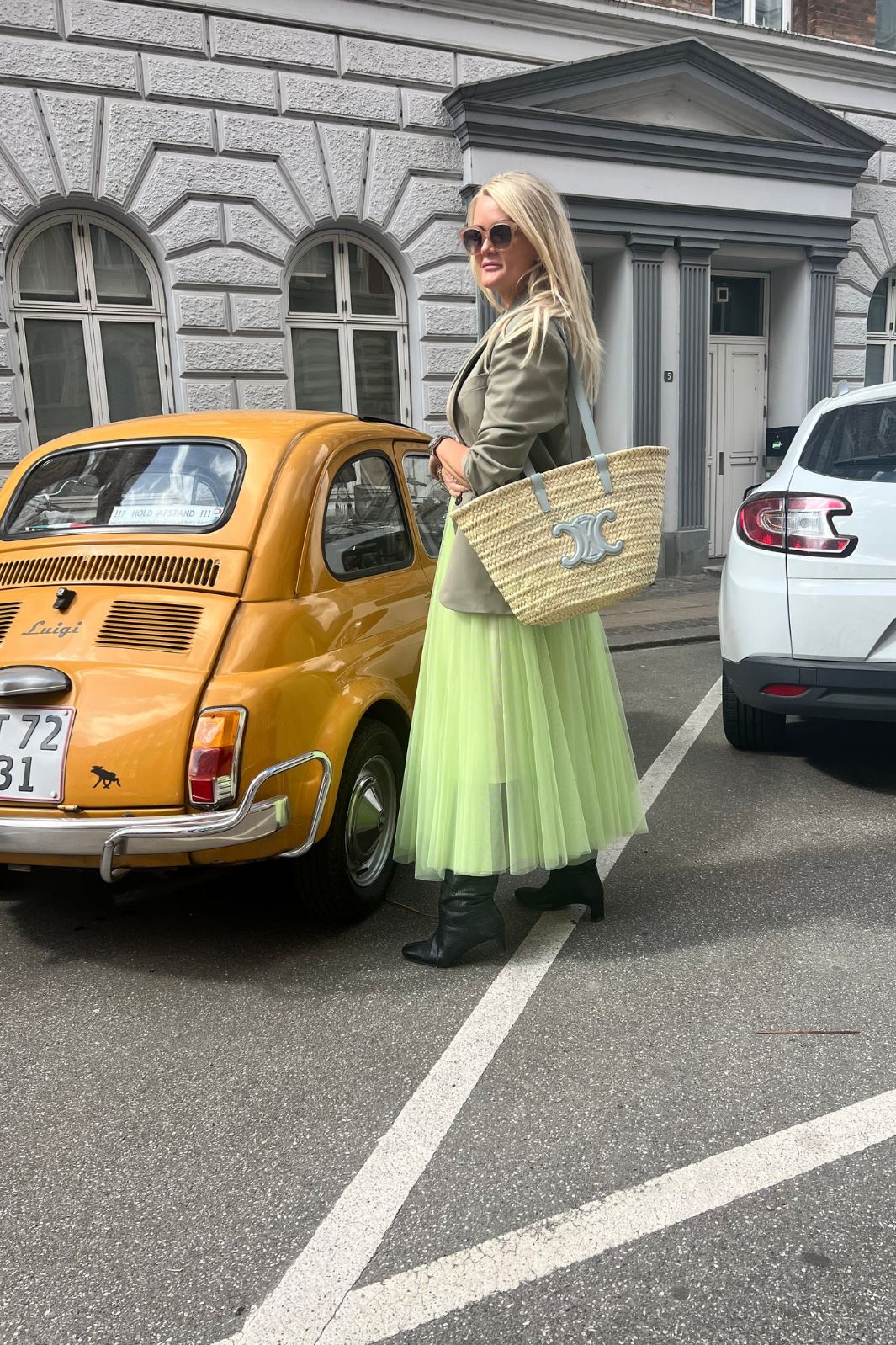 EMM Copenhagen Daisy Skirt neon