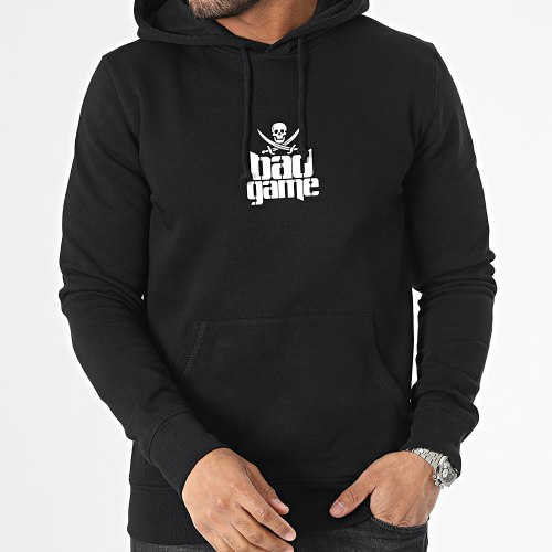 Sweat Capuche Bad Game 4 Noir Vert