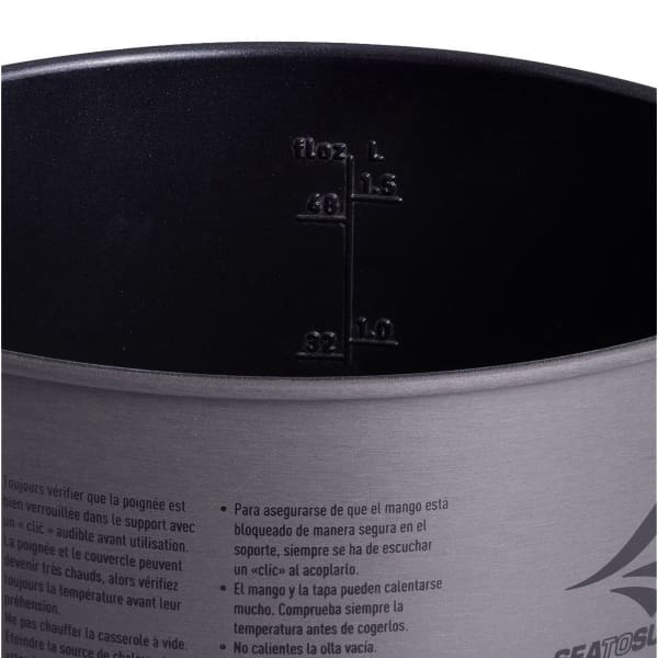 Popote randonnée SEA TO SUMMIT FRONTIER UL POT 3L GREY