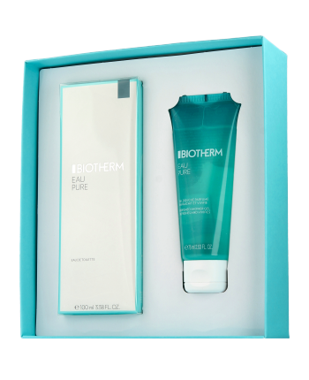 Biotherm Eau Pure Set mit Shower Gel 100ml-75ml