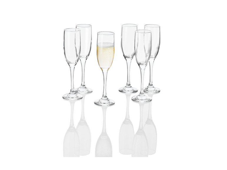 Rodewijnglazen, wittewijnglazen of champagneglazen