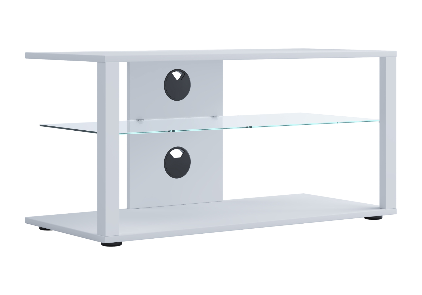 TV-Lowboard FOLAS L - weiß - 90 cm breit