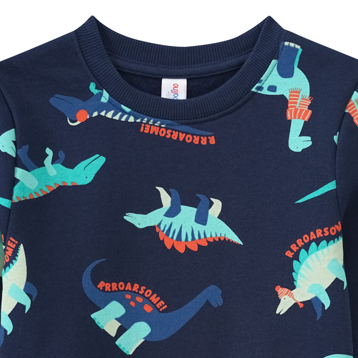 Topolino Jungen Sweatshirt mit Allover-Print dunkelblau