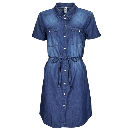 JDY - JDYBELLA S/S SHIRT DRESS - Bleu