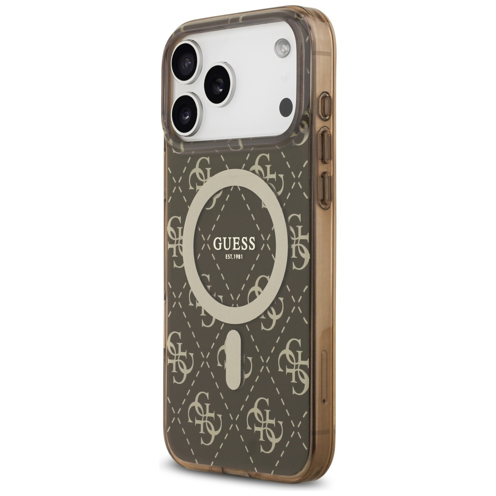iPhone 17 Pro Max MagSafe Hardcase Hülle IML 4G Background (GUHMP17XH4DTEW) - Braun