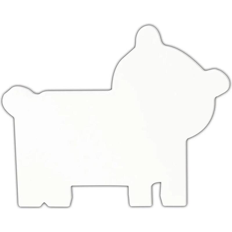 Symbole ours 20.5cm - Blanc