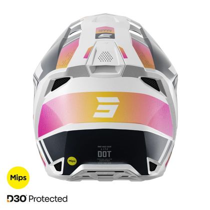 Casque cross Shot LITE - ULTRA 2025 - Bleu / Orange