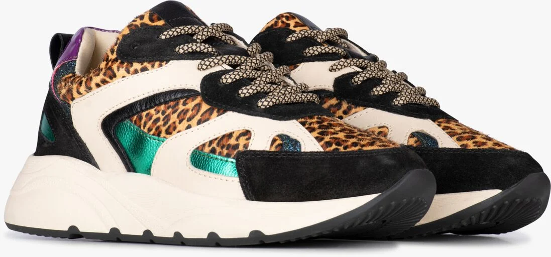 PS POELMAN zwarte ps poelman lage sneakers cibel