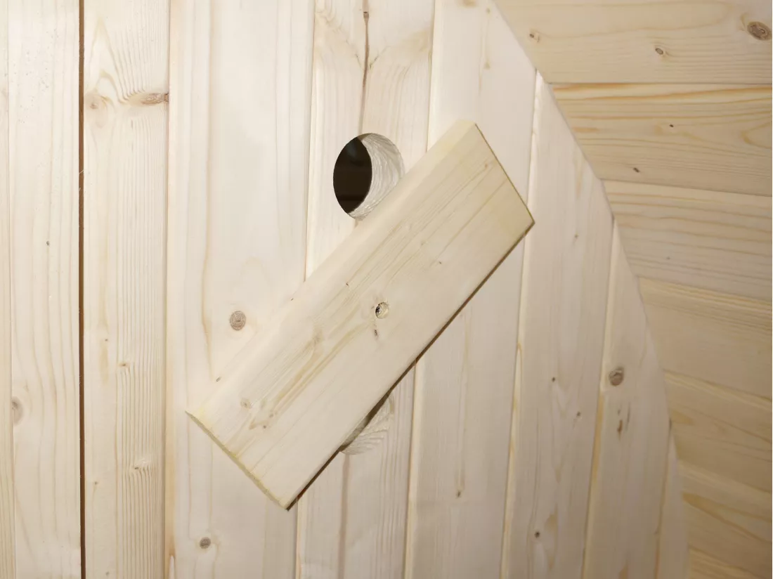 Sauna d'extérieur 4 places - L185 x P180 x H190 cm - ISOKYRO