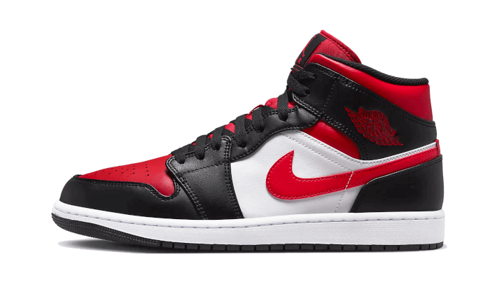 Air Jordan 1 Mid Alternate Bred Toe - 48h Delivery