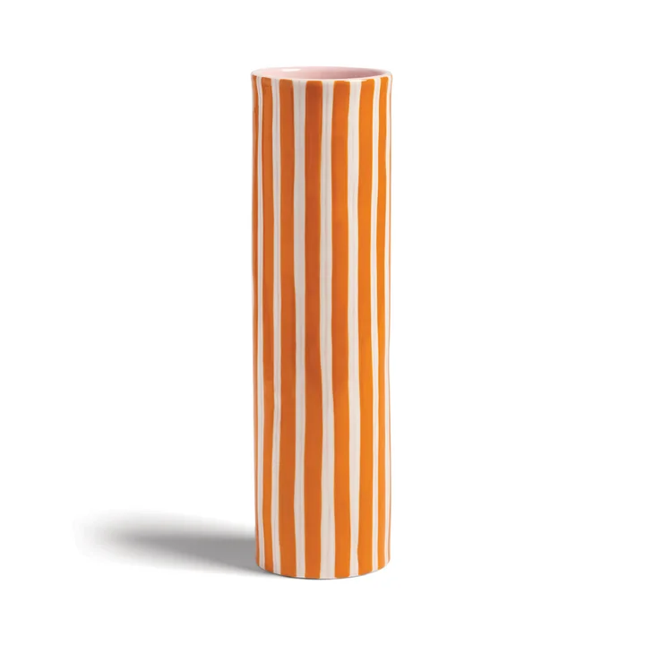 &klevering - Ray Vase 28,5 x Ø 8 cm, orange