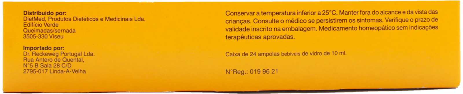 Dr. Reckeweg VC 15 Forte Neo 24x10ml