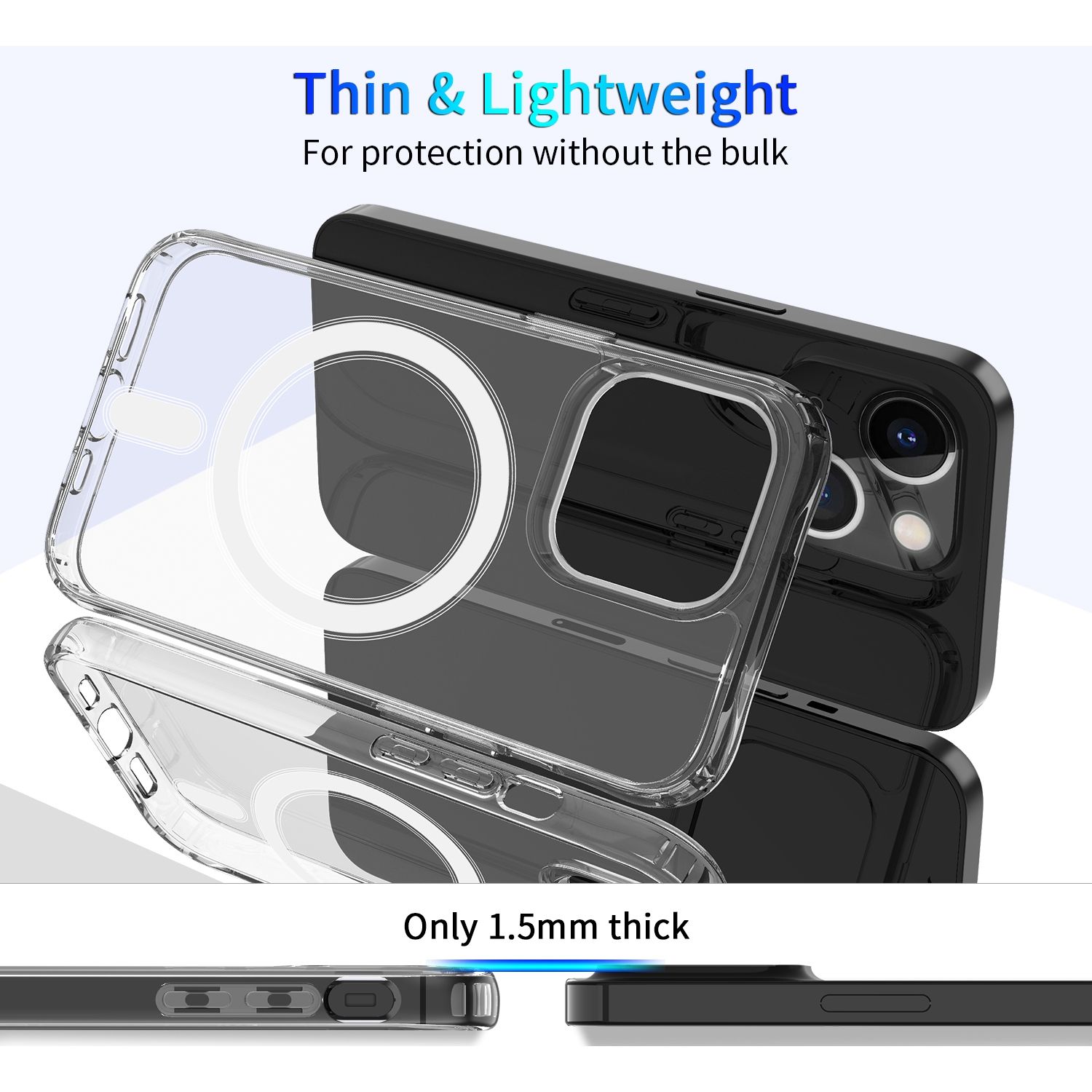 MagSafe Hülle Handy Schutz für iPhone 14 13 12 11 Pro Max Magnet Case Cover Etui