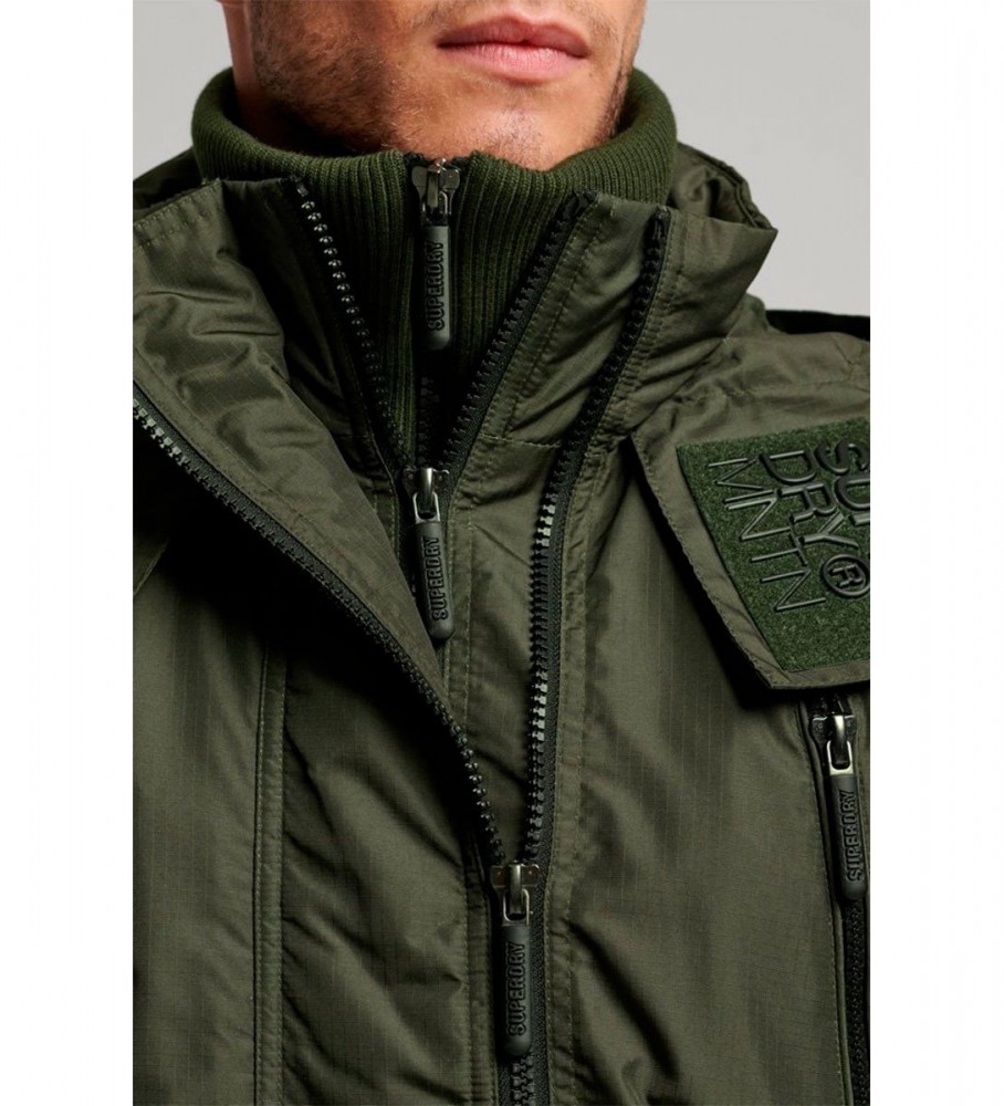 Jaqueta corta-vento Superdry Mountain SD, verde