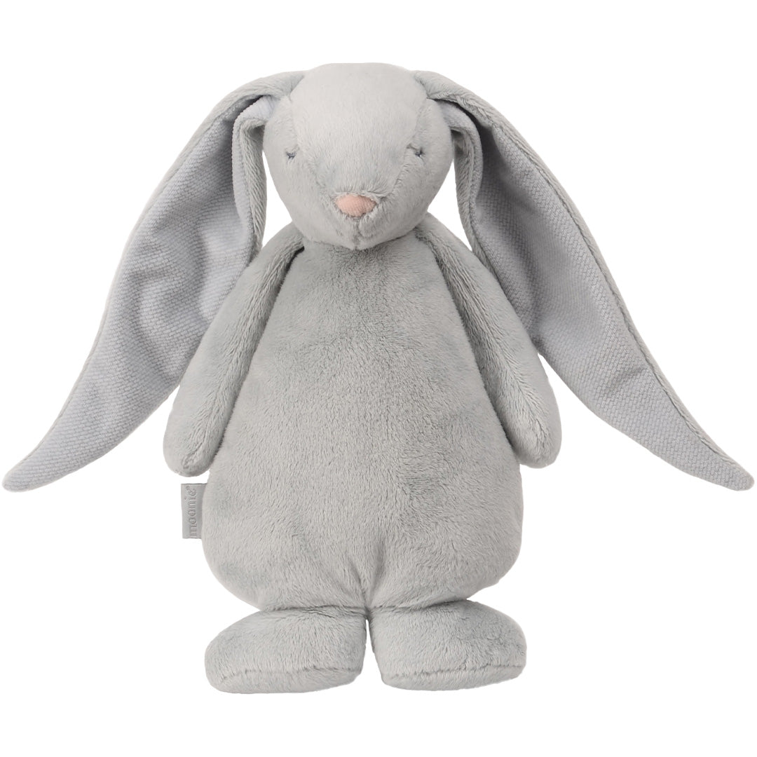 Moonie 2.0 next gen knuffelkonijn met nachtlamp en geluid silver