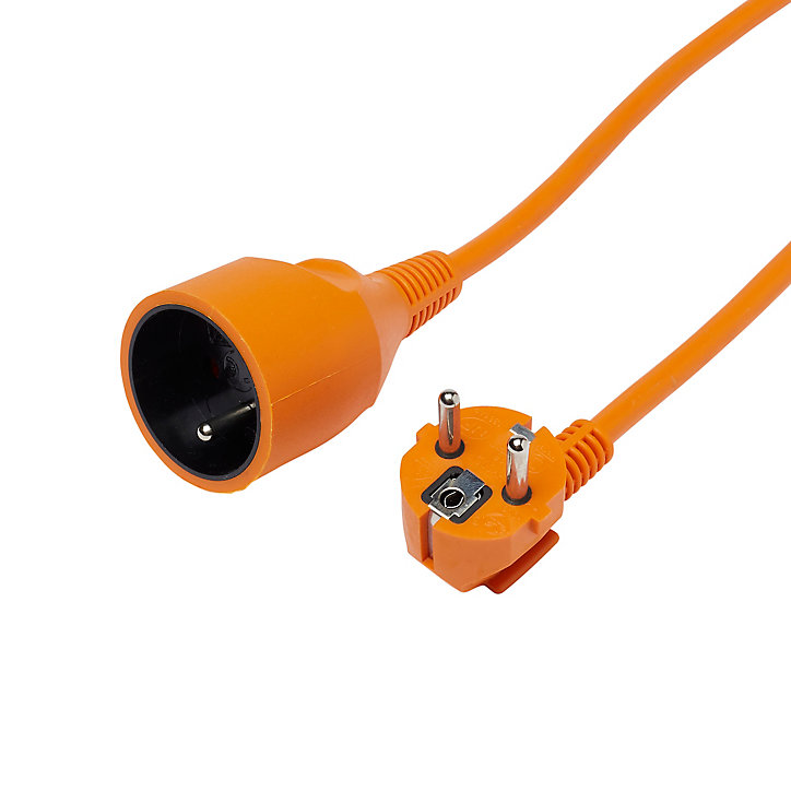 Rallonge orange H05VVF 3G1 5mm² 15m
