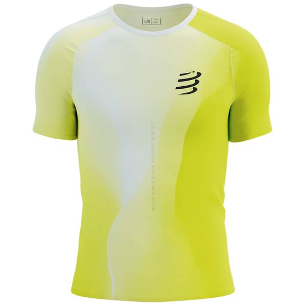T-shirt running COMPRESSPORT PERFORMANCE SS TSHIRT M SAFE YELLOW