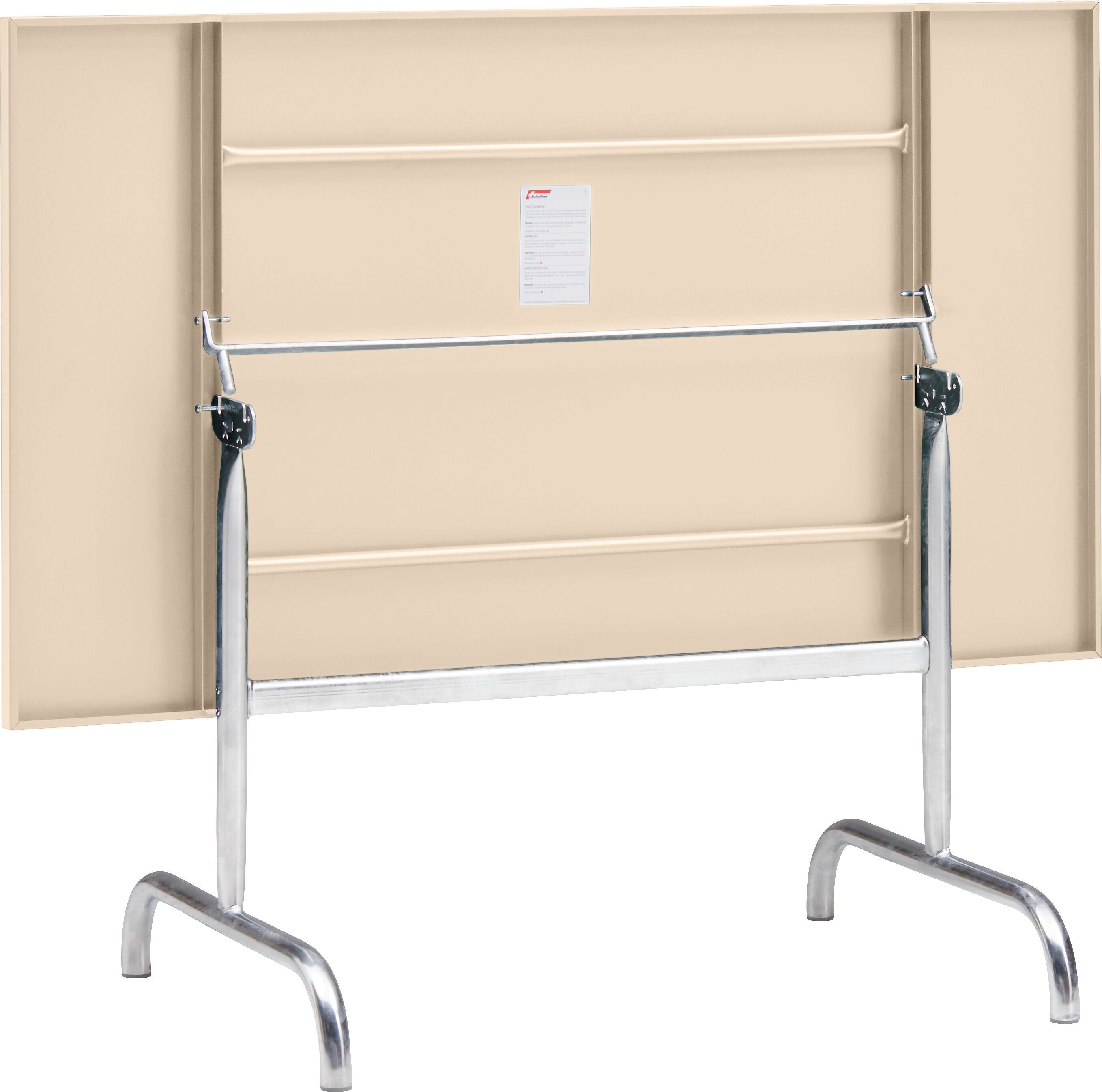 Schaffner SÄNTIS Klapptisch - Sand / B: 140.0 cm x T: 80.0 cm x H: 72.0 cm