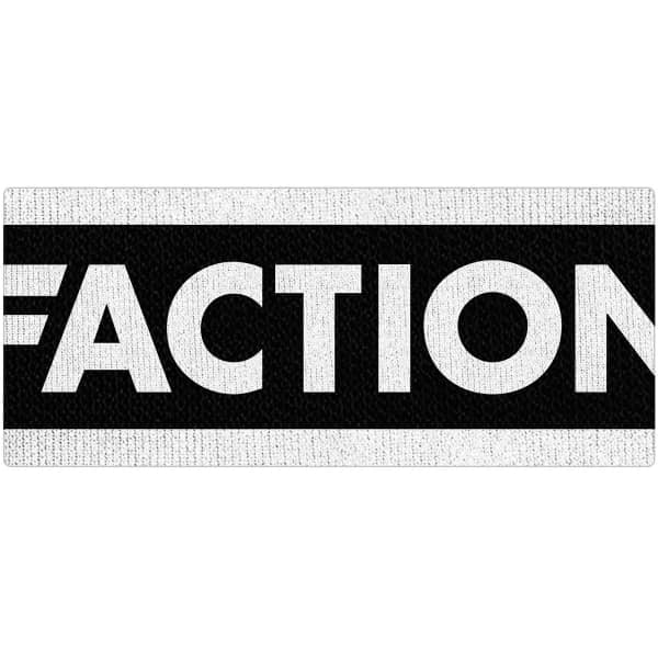 Bandeau ski FACTION HEADBAND BLACK WHITE