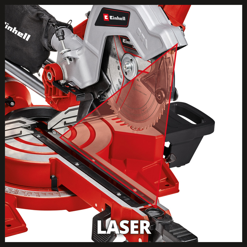 Einhell TE-SM 216 dual radiaal afkort- & verstekzaagmachine 1.800W 216mm