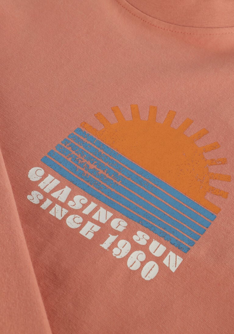 SHIWI roze shiwi t-shirt men sunset t-shirt