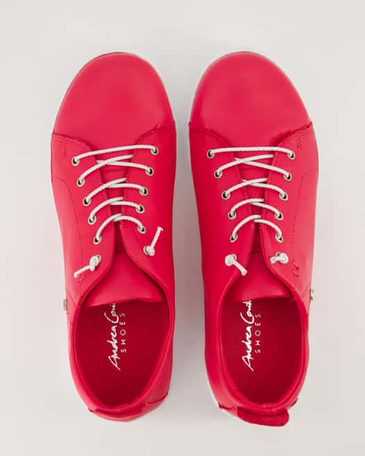 Andrea Conti Schnürschuh Sneaker in Pink